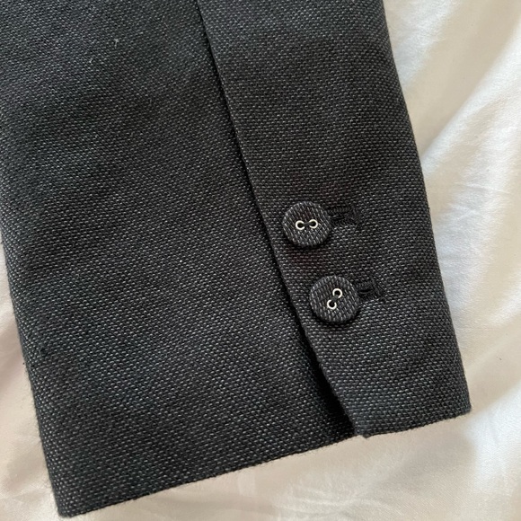 Comune Large black matte blazer. - Picture 3 of 5